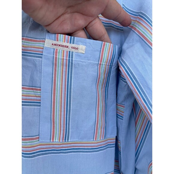 Amundsen Sports Beach Shirt dress size medium in carioca print color - Picture 6 of 12